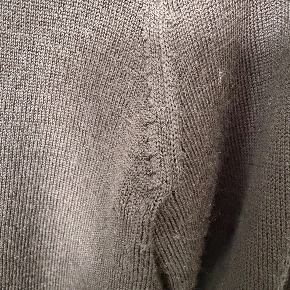 Abercrombie & Fitch 100% Merino Wool Fine Knit Mock Neck Sweater Small Capsule - Picture 9 of 12